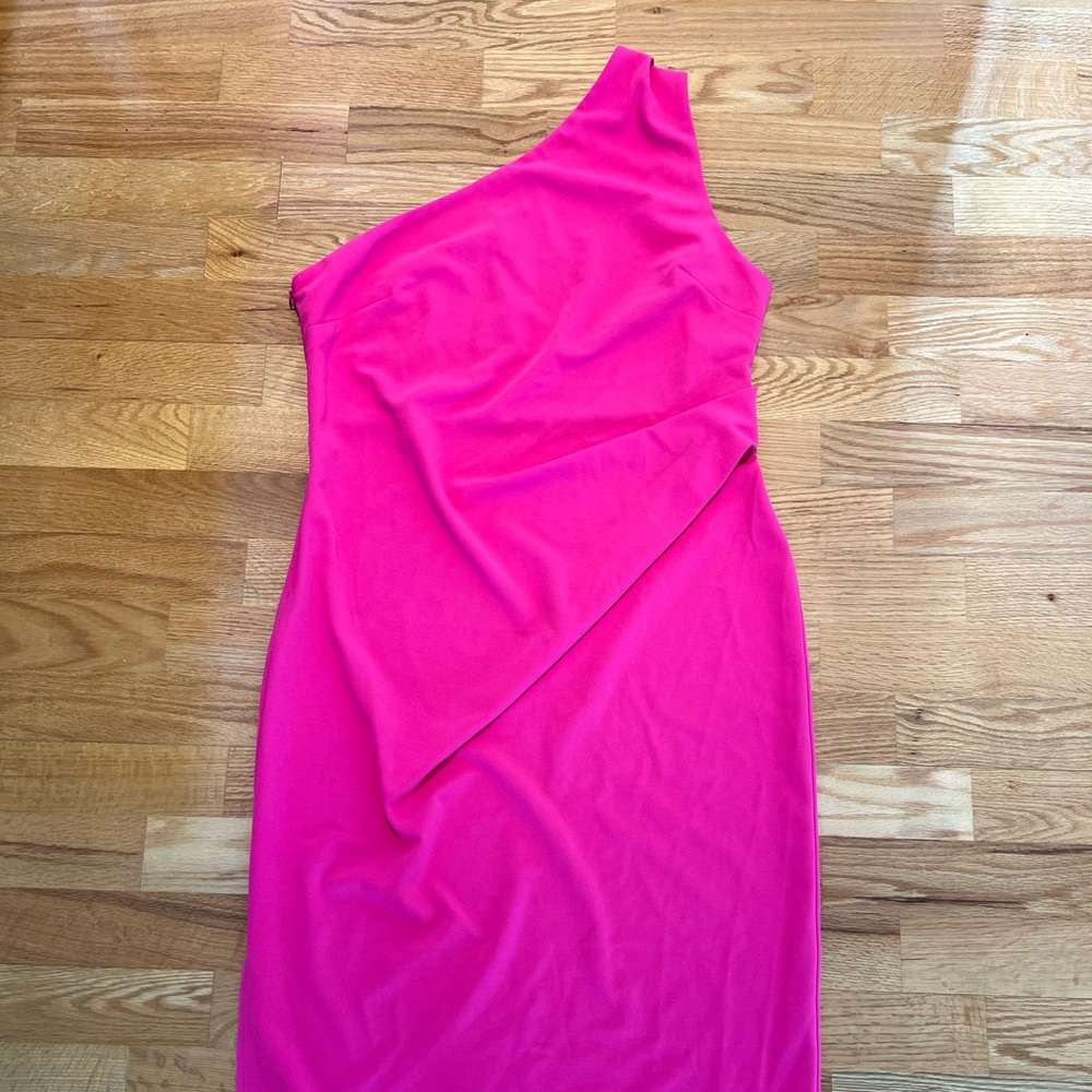 Hot pink one should dress